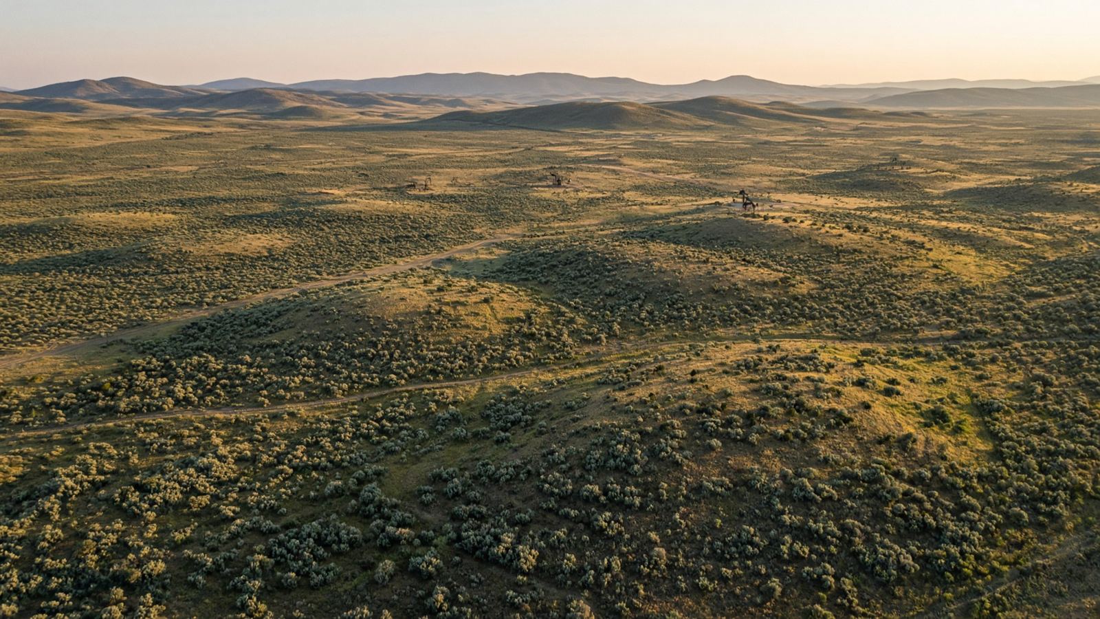 Basin landscape